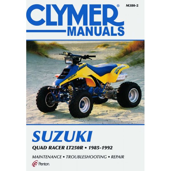Quad Racer LT 250 R 85-92 Revue technique Clymer SUZUKI Anglais