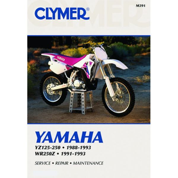 YZ 125-250 - WR 250 Z 88-93 Revue technique Clymer YAMAHA Anglais