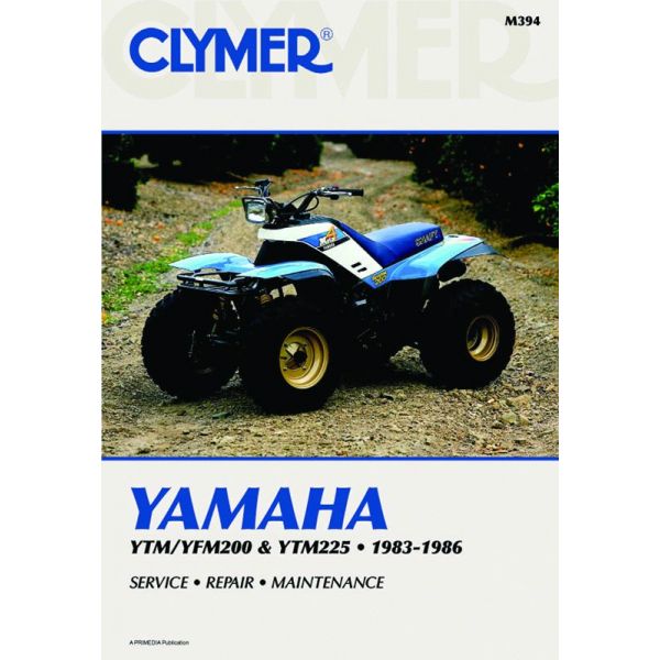 YTM/YYFM200 & YTM225 83-86 Revue technique Clymer YAMAHA Anglais