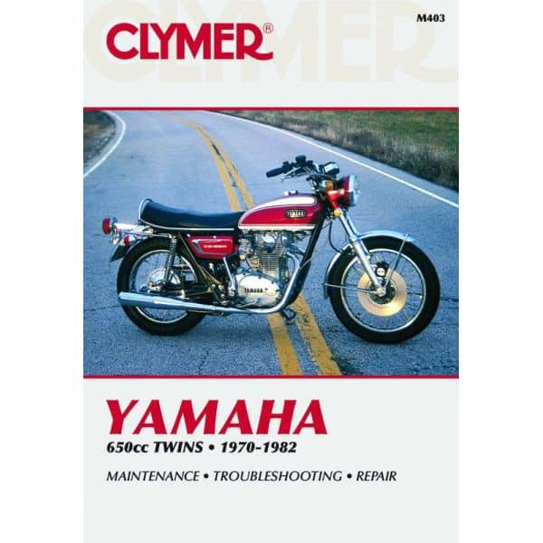 650cc Twins 70-82 Revue technique Clymer YAMAHA Anglais