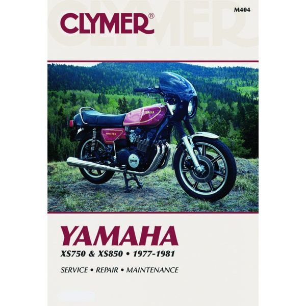XS750 & 850 Triples 77-81 Revue technique Clymer YAMAHA Anglais