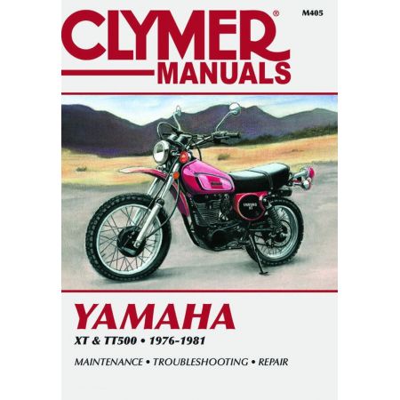 XT & TT Singles 76-81 Revue technique Clymer YAMAHA Anglais
