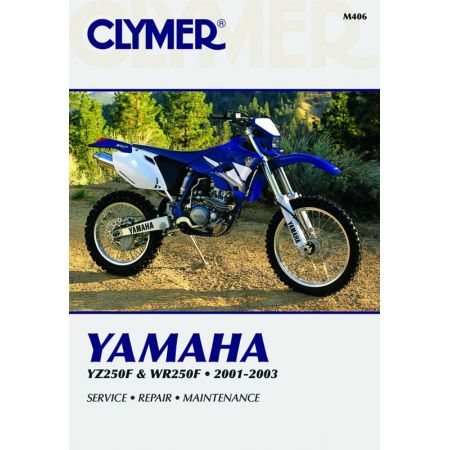 YZ/WR 250F 01-03 Revue technique Clymer YAMAHA Anglais