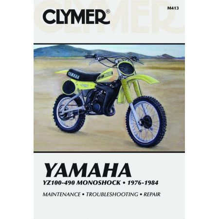 YZ 100-490 Monoshock 76-84 Revue technique Clymer YAMAHA Anglais