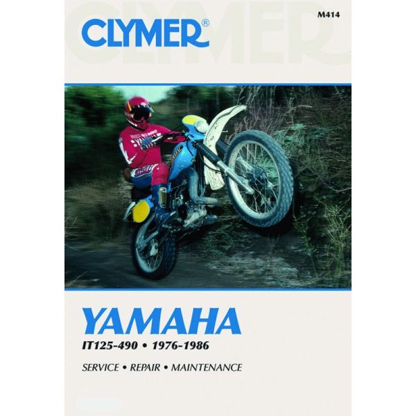 IT 125-490 76-86 Revue technique Clymer YAMAHA Anglais