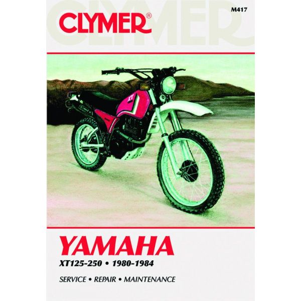 XT 125-250 80-84 Revue technique Clymer YAMAHA Anglais