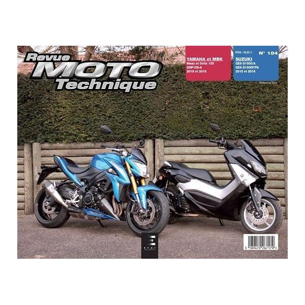 NMax Ocito GSX-S Revue Technique Moto SUZUKI Yamaha