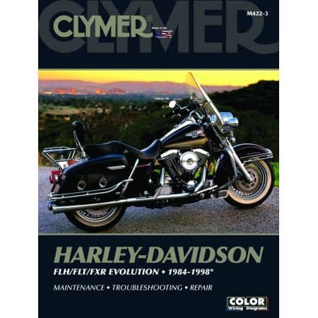 Electra Glide Road King FLH FLT FXR 84-98 Revue technique Clymer HARLEY Anglais