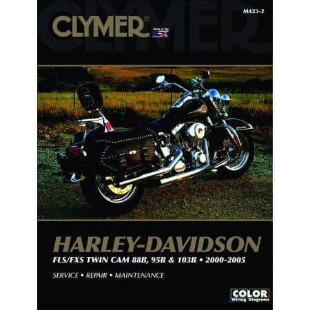 FLS/FXS Twin Cam, 88B 95B 103B 00-05 Revue technique Clymer HARLEY Anglais