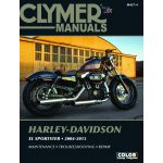SPORTSTER XL1200C CUSTOM 04-05 Revue technique Clymer HARLEY Anglais