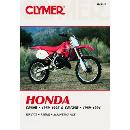 CR80R & CR125R 89-96 Revue technique Clymer HONDA Anglais