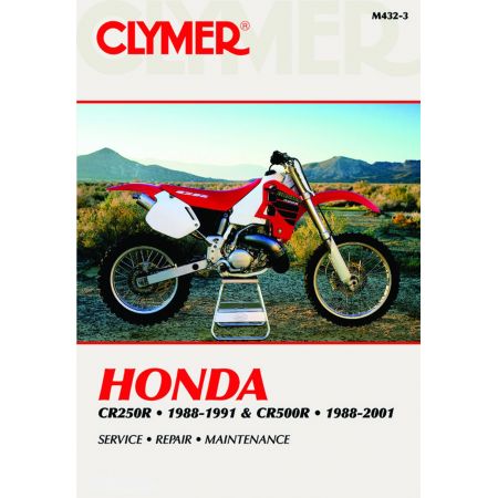 CR250 88-91 Revue technique Clymer HONDA Anglais