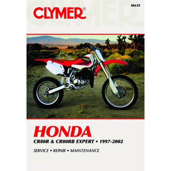 CR 80 R 97-02 Revue technique Clymer HONDA Anglais