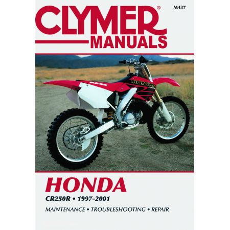 CR250 97-01 Revue technique Clymer HONDA Anglais