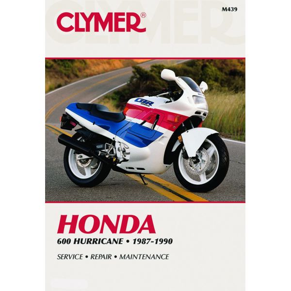 600 HURRICANE 87-90 Revue technique Clymer HONDA Anglais