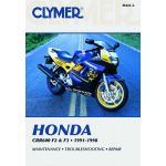 CBR F2 and F3 91-98 Revue technique Clymer HONDA Anglais
