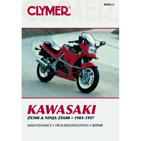 ZX500 & 600 Ninja 85-97 Revue technique Clymer KAWASAKI Anglais