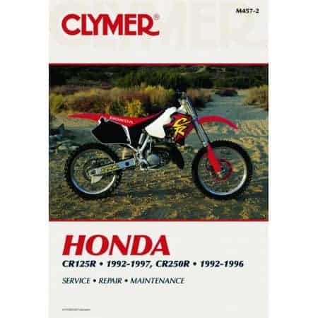 CR125R - CR250R 92-97 Revue technique Clymer HONDA Anglais