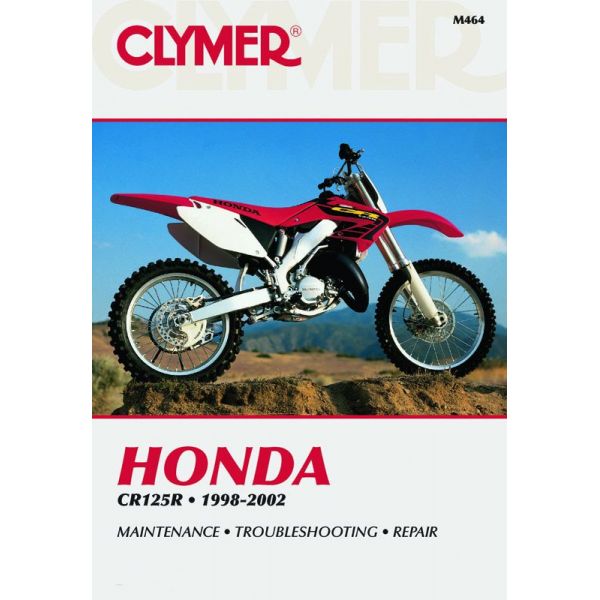CR125 98-02 Revue technique Clymer HONDA Anglais