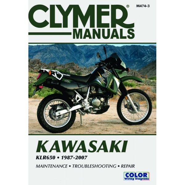 KLR650 87-07 Revue technique Clymer KAWASAKI Anglais