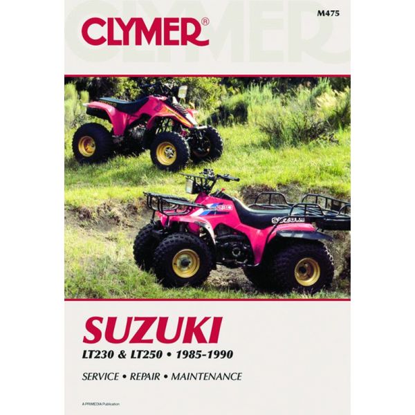 LT230 - LT250 85-90 Revue technique Clymer SUZUKI Anglais