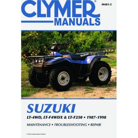 LT-4WD, LT-WDX  LT-F250 87-98 Revue technique Clymer SUZUKI Anglais