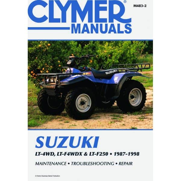 LT-4WD, LT-WDX  LT-F250 87-98 Revue technique Clymer SUZUKI Anglais