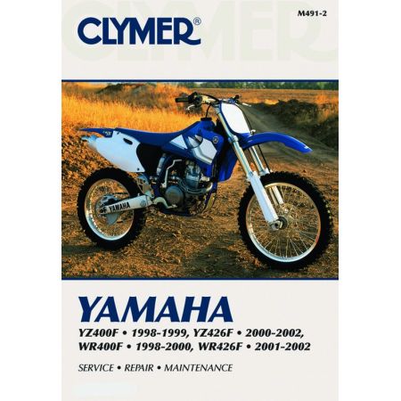 YZ400F 98-99, YZ426F 00-02, WR400F 98-00 WR426F 01-02 Revue technique Clymer YAMAHA Anglais