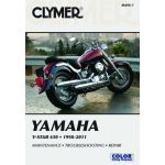 V-Star 650 98-11 Revue technique Clymer YAMAHA Anglais