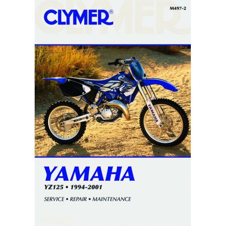 YZ125 94-01 Revue technique Clymer YAMAHA Anglais