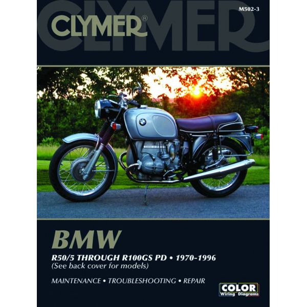 R50/5 - R100GS PD 70-96 Revue technique Clymer BMW Anglais