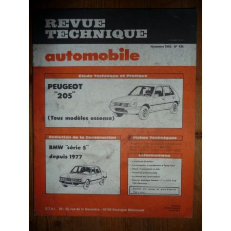 205 Ess Revue Technique Peugeot