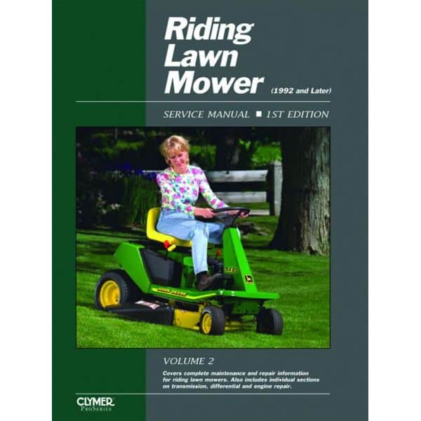 Riding Lawn Mower 92- V2 Revue technique Haynes Clymer Anglais