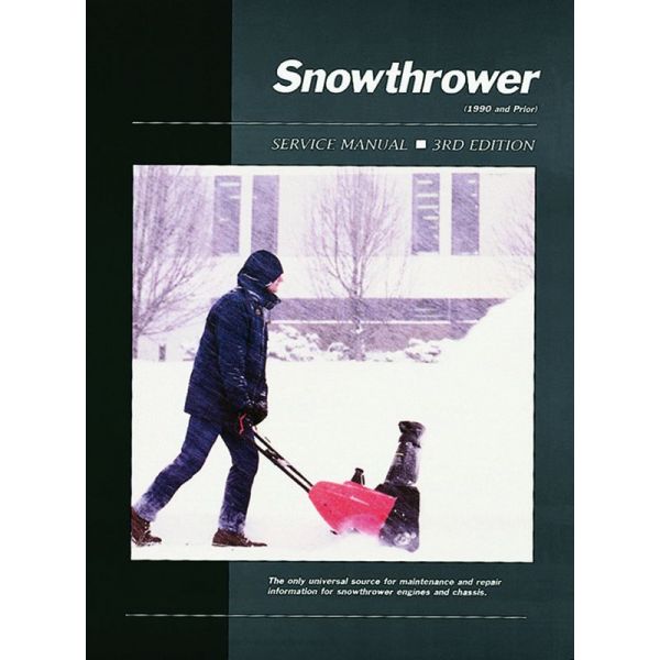 Snowthrower Service Ed 3 Revue technique Haynes Clymer Anglais