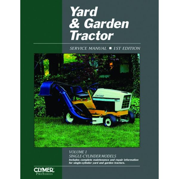 Yard & Garden Tractor V 1 Ed 1 Revue technique Haynes Clymer Anglais