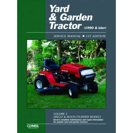 Yard & Garden Tractor Service 90- Revue technique Haynes Clymer Anglais