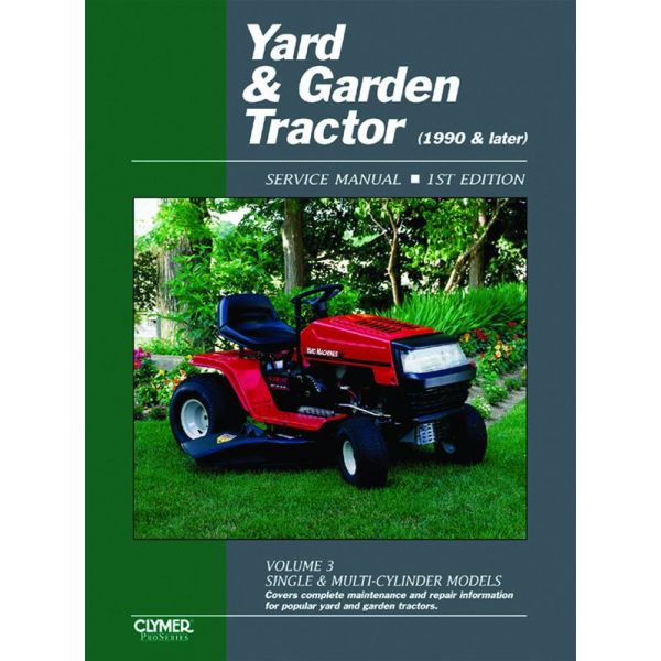 Yard & Garden Tractor Service 90- Revue technique Haynes Clymer Anglais