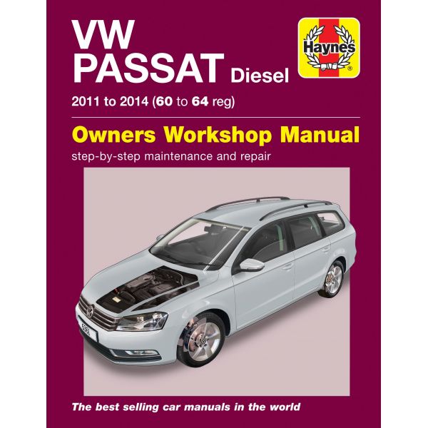 Passat Diesel 11-14 Revue Technique Haynes VW Anglais