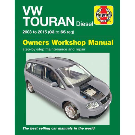 Touran Diesel 03-15 Revue Technique Haynes VW Anglais