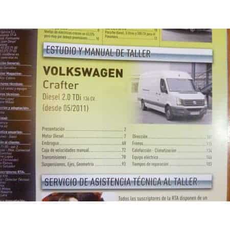Crafter TDI 05/11-  Revue Technique VW Espagnol