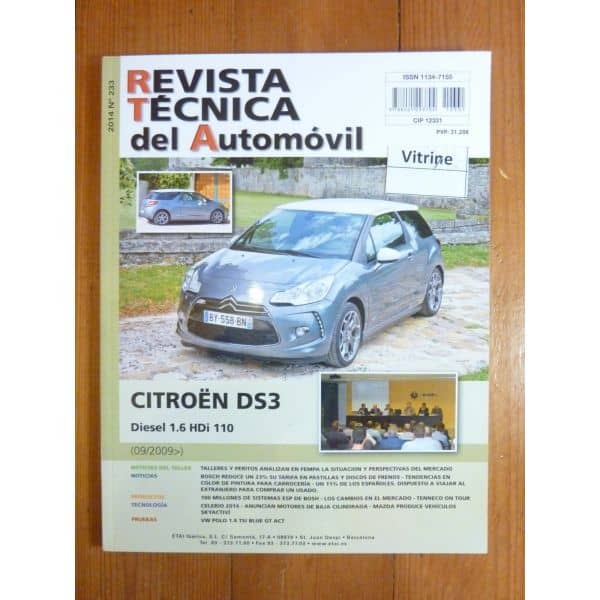 DS3 09/2009-  Revue Technique CITROEN Espagnol