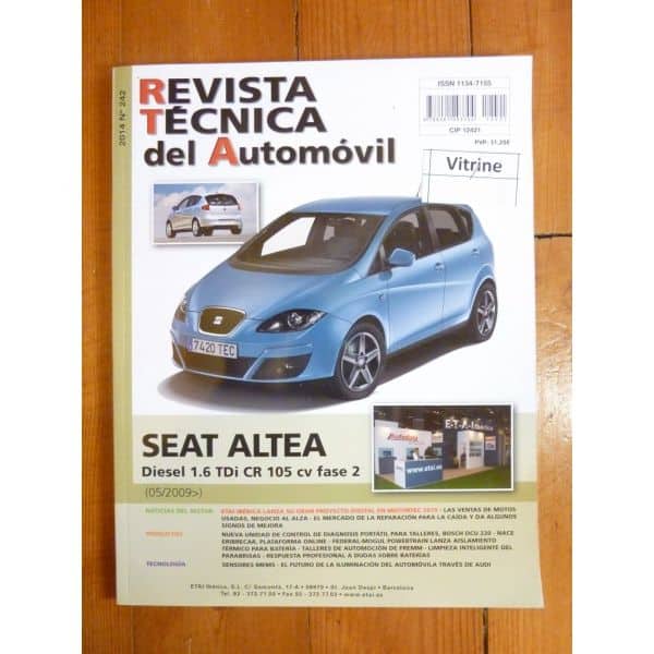 Altea II 05/2009-  Revue Technique SEAT Espagnol