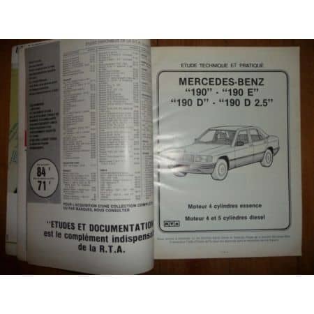 190 Revue Technique Mercedes
