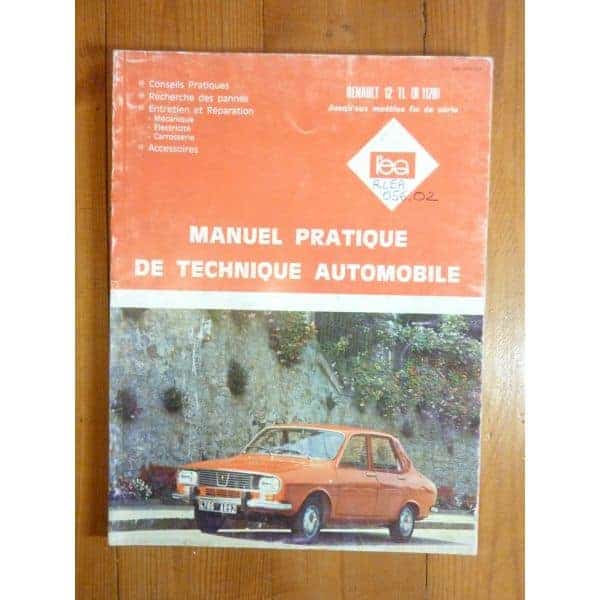 R12 Revue Technique RENAULT