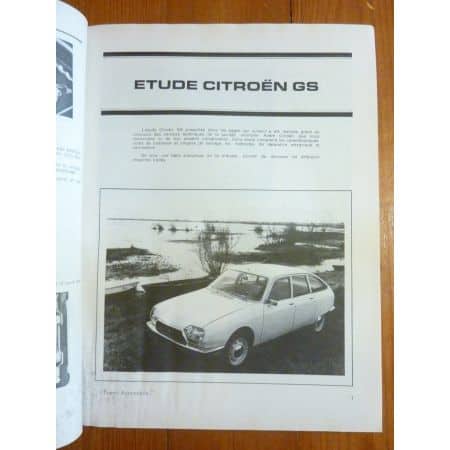 GS 1015 Revue Technique CITROEN