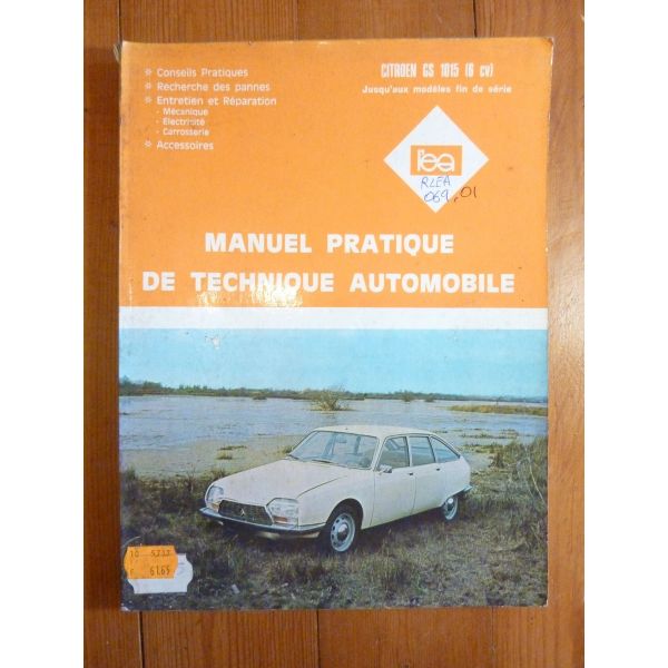 GS 1015 Revue Technique CITROEN