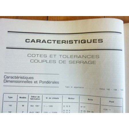 142 144 145 Revue Technique VOLVO