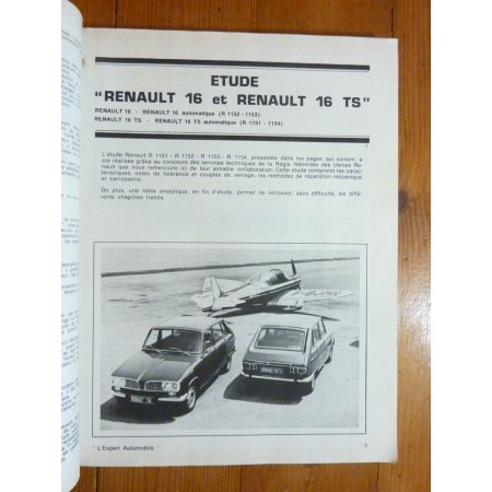 R16 TS Revue Technique RENAULT