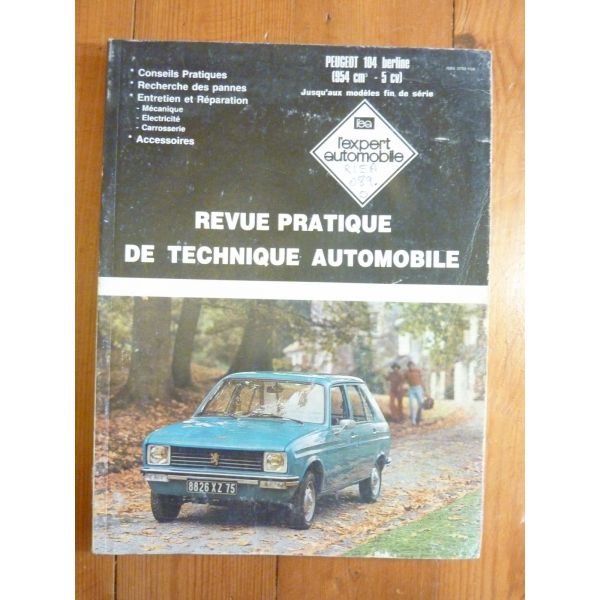 104 Revue Technique Peugeot