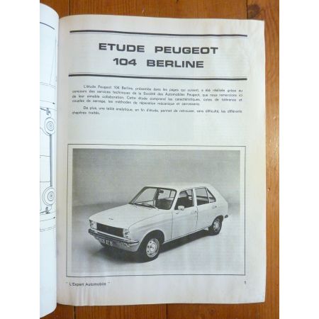 104 Revue Technique Peugeot